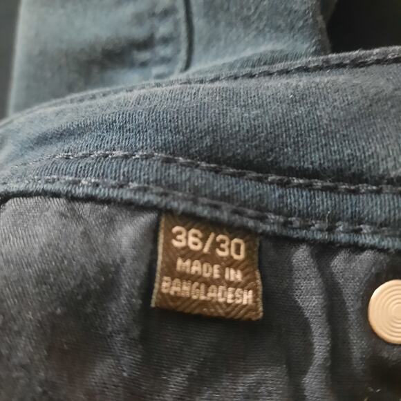 Jachs New York Mens Blue Classic Five Pocket  Straight Fit Jeans Size 36/30 - Picture 6 of 10